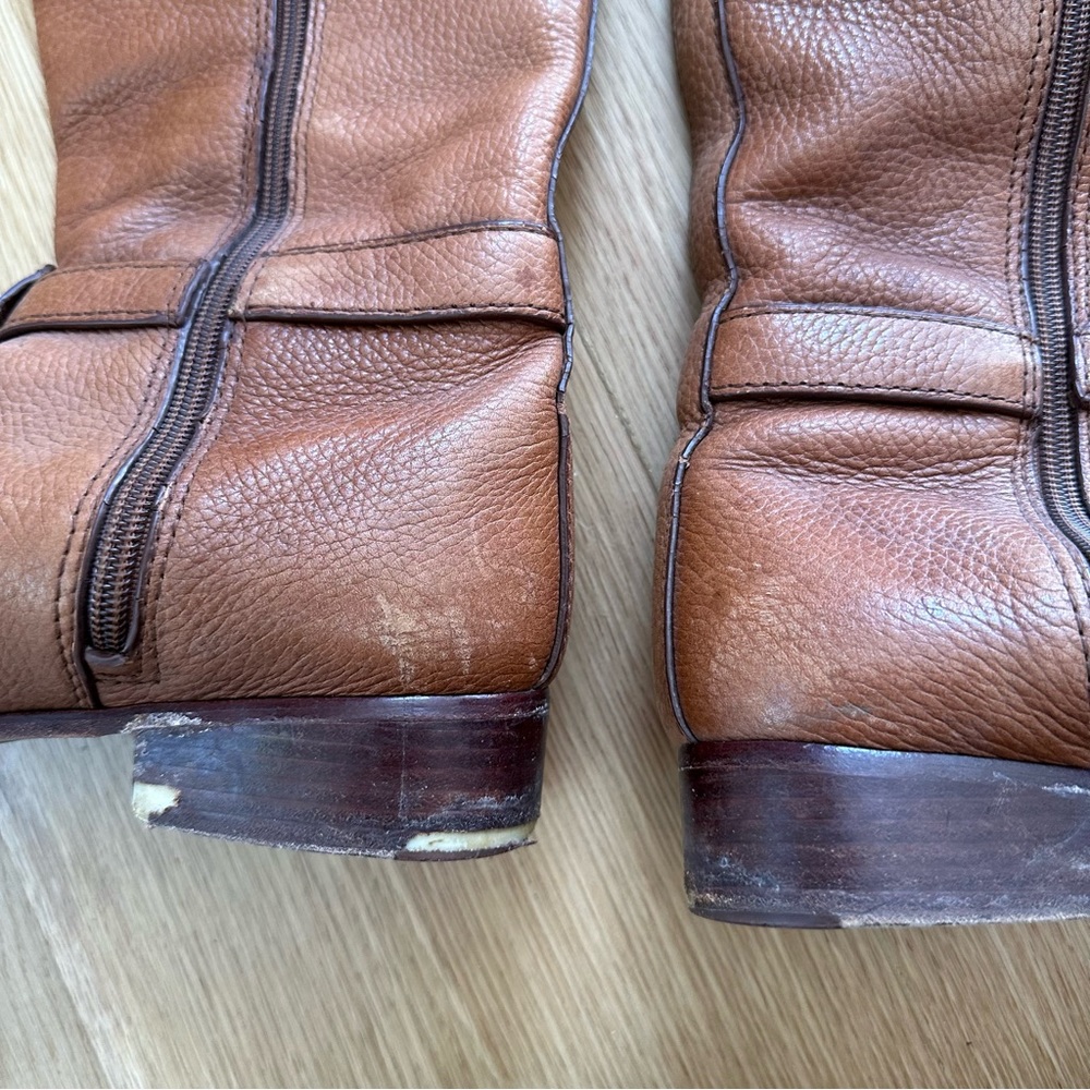 TORY BURCH Brown Amanda Riding Boot - Picture 8 of 10